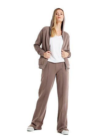 Blackspade Kadın Vizon Sweatshirt 60463 