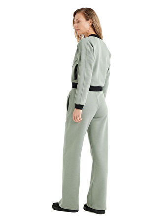 Blackspade Kadın Yeşil Tek Sweatshirt 60480 