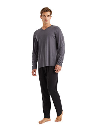 Blackspade Antrasit Erkek Pijama Takımı 40572