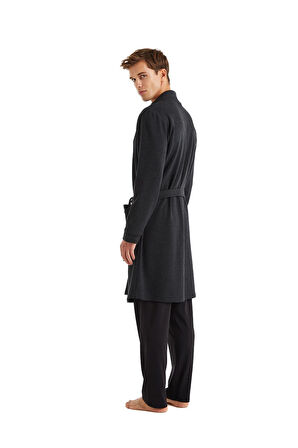 Blackspade Erkek Siyah Sabahlık 40630 
