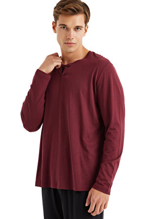 Blackspade Bordo Erkek Pijama Takımı 40579