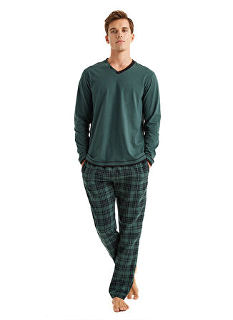 Blackspade Yeşil Erkek Pijama Takımı 40587