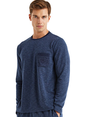 Blackspade Lacivert Erkek Pijama Takımı 40585