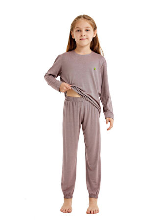 Blackspade Unisex Çocuk Pembe Pijama Takımı 60514 