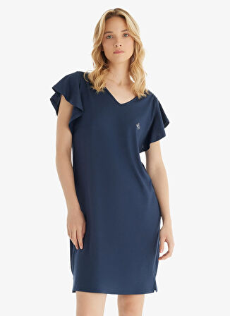 Blackspade Düz Lacivert Kadın Gecelik 51844