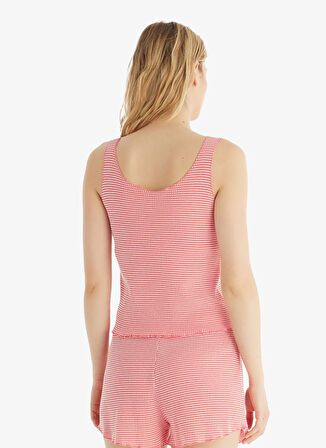 Blackspade Yuvarlak Yaka Düz Pembe Kadın T-Shirt 60548