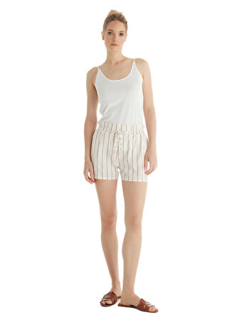 Blackspade Kadın Çizgili Şort 60559 