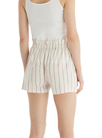 Blackspade Kadın Çizgili Şort 60559 