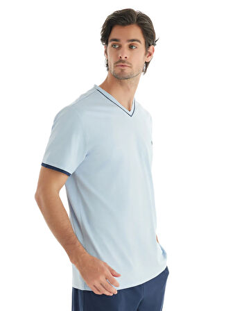 Blackspade Mavi Erkek Pijama Takımı 40713