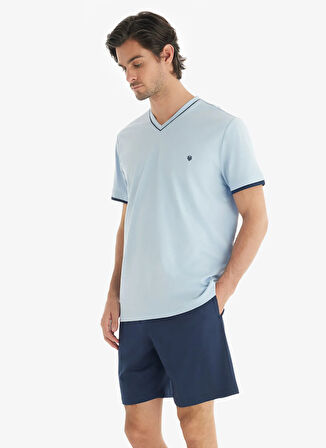 Blackspade Mavi Erkek Pijama Takımı 40713