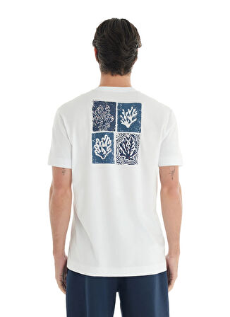 Blackspade Yuvarlak Yaka Düz Beyaz Erkek T-Shirt 40733