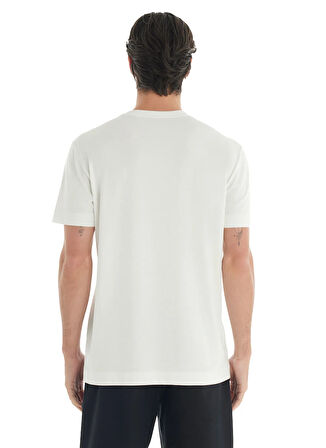 Blackspade Yuvarlak Yaka Düz Krem Erkek T-Shirt 40732