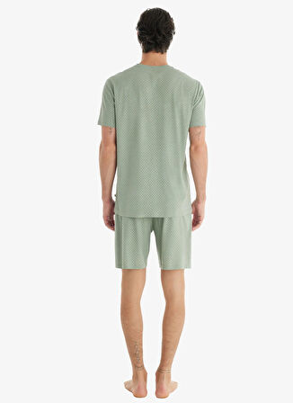 Blackspade Yeşil - Çok Renkli Erkek Pijama Takımı 40702