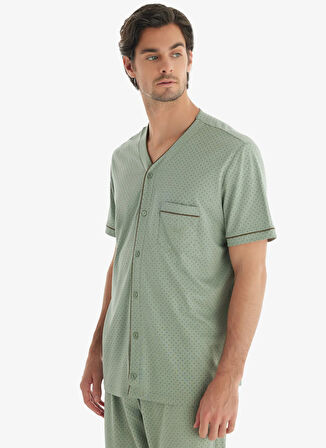 Blackspade Yeşil - Çok Renkli Erkek Pijama Takımı 40704