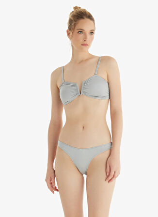 Blackspade Açık Gri Kadın Bikini Üst 10715