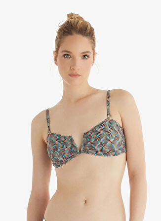 Blackspade Gri Kadın Bikini Üst 10717