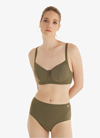 Blackspade Haki Kadın Bikini Üst 10734