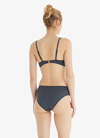 Blackspade Antrasit Kadın Bikini Üst 10727