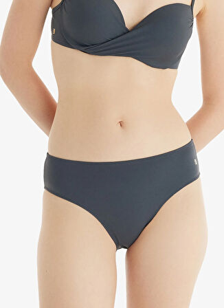 Blackspade Antrasit Kadın Bikini Alt 10741