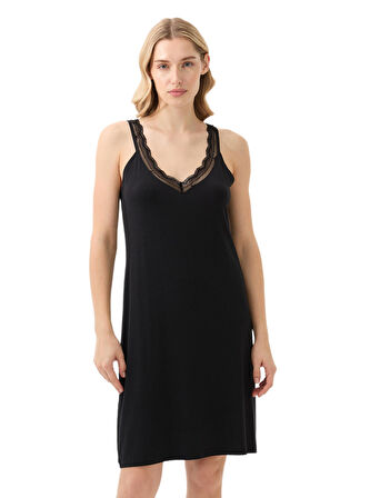 Blackspade Kadın Siyah Gecelik 51915 