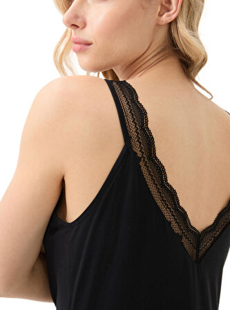 Blackspade Kadın Siyah Gecelik 51915 