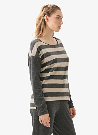 Blackspade Antrasit Kadın Pijama Alt 51972