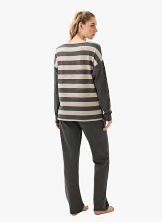 Blackspade Antrasit Kadın Pijama Alt 51972