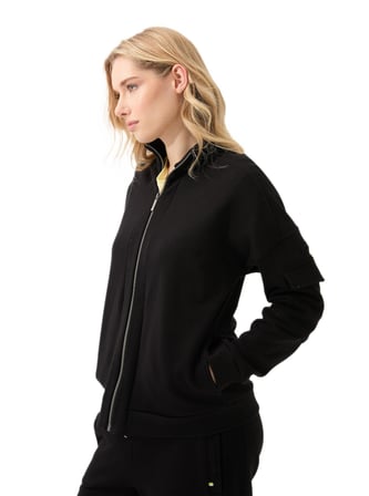 Blackspade Kadın Siyah Eşofman Üst 60591 