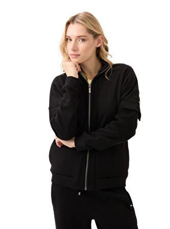 Blackspade Kadın Siyah Eşofman Üst 60591 