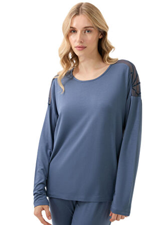 Blackspade Kadın Mavi Pijama Takımı 51931 