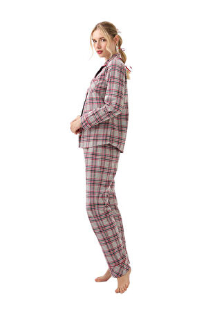 Blackspade Kadın Uzun Kol Pijama Takımı 51964 