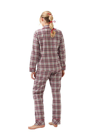 Blackspade Kadın Uzun Kol Pijama Takımı 51964 