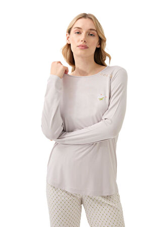 Blackspade Kadın Gri Pijama Takımı 51962 