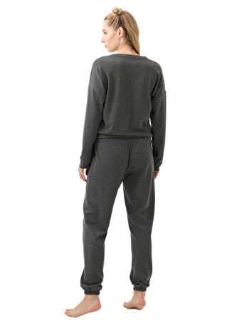 Blackspade Kadın Antrasit Pijama Takımı 51939 