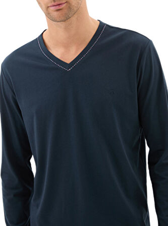 Blackspade Erkek Lacivert Pijama Takımı 40788 