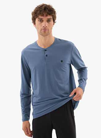 Blackspade Gece Mavisi Erkek Pijama Takımı 40781