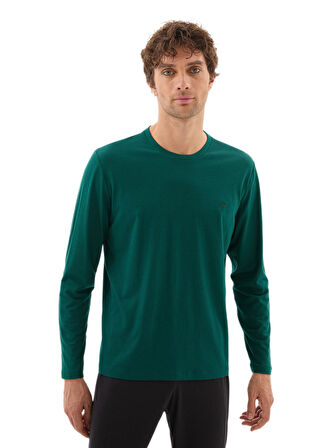 Blackspade Erkek Yeşil Uzun Kol Pijama Takımı 40783 