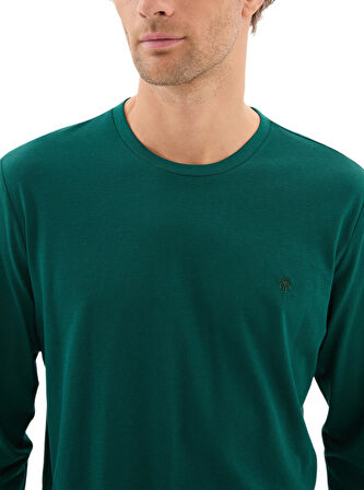 Blackspade Erkek Yeşil Uzun Kol Pijama Takımı 40783 