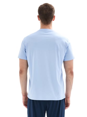 Blackspade Erkek Mavi Kısa Kol Pijama Takımı 40897
