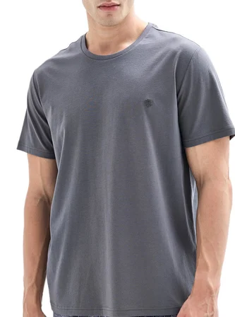 Blackspade Erkek Antrasit Kısa Kol T-Shirt 40896