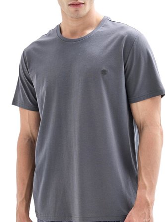 Blackspade Erkek Antrasit Kısa Kol T-Shirt 40896