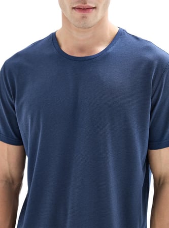 Blackspade Erkek Lacivert Kısa Kol Pijama Takımı 40877