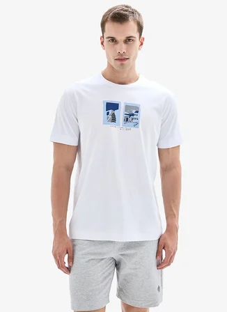 Blackspade Beyaz Erkek T-Shirt 40914