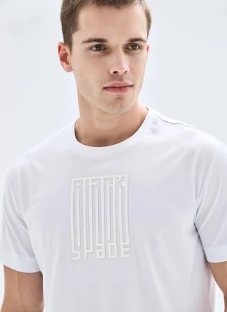 Blackspade Beyaz Erkek T-Shirt 40916
