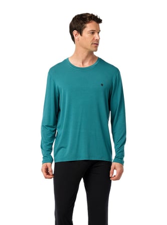 Blackspade Erkek Yeşil Uzun Kol Pijama Takımı 40974 