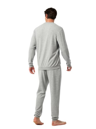 Blackspade Erkek Grimelanj Uzun Kol Pijama Takımı 40987 
