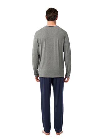 Blackspade Erkek Grimelanj Uzun Kol Pijama Takımı 41044 
