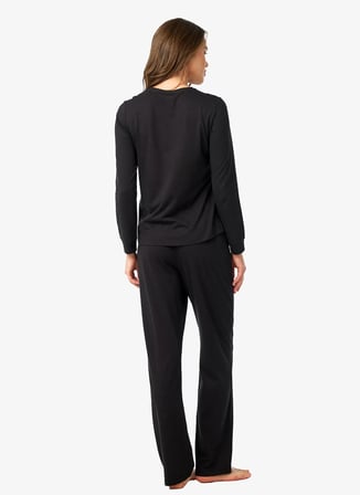 Blackspade Pijama Takımı, XS, Siyah