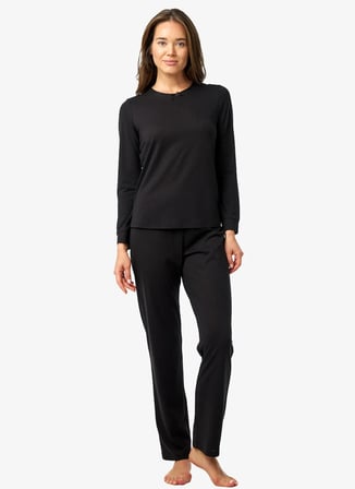 Blackspade Pijama Takımı, XS, Siyah