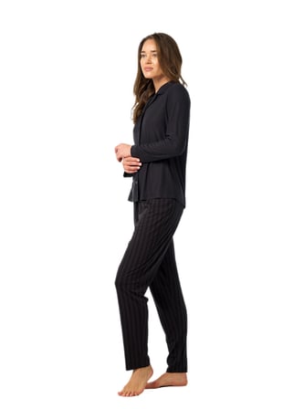 Blackspade Kadın Antrasit Uzun Kol Pijama Takımı 52211 